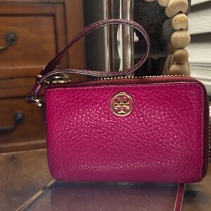 Tory Burch Deep pink Wristlet